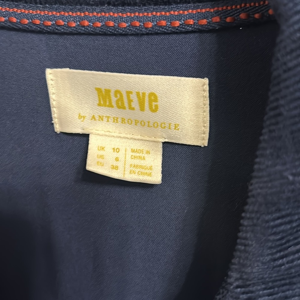 Navy corduroy dress - Picture 5 of 5